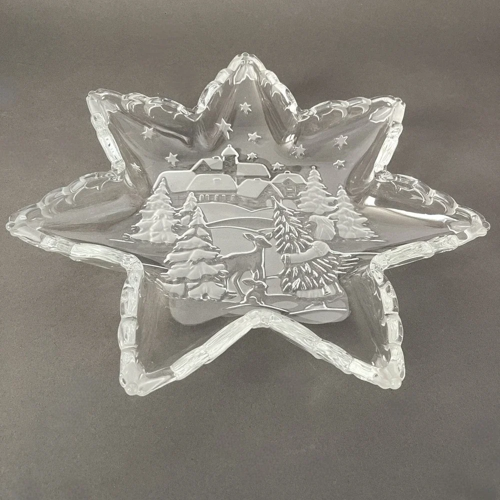 Mikasa Holiday Classics‎ Christmas Star Platter 12.5